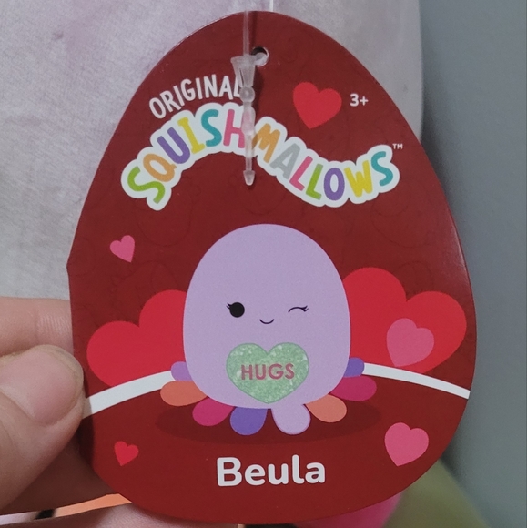 8" Valentine's Day Squishmallow, Beula - Picture 2 of 3